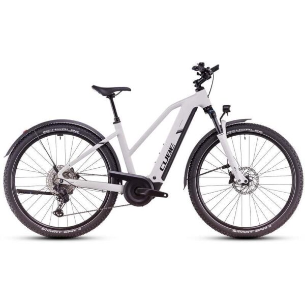 VTC Électrique femme Cube Nuride Hybrid EXC 800 Allroad 2025