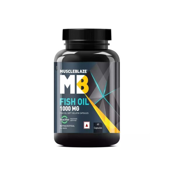 Muscleblaze Fish Oil (1000 Mg) (60 No)