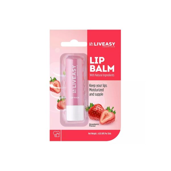 Strawberry Moisturizing Lip Balm for Soft Lips