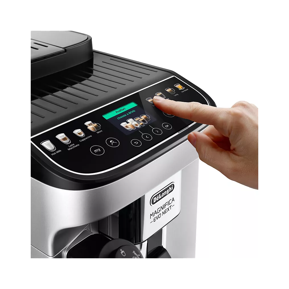 Expresso Broyeur DELONGHI ECAM310.80.SB Magnifica Evo Next Argent – Image 6