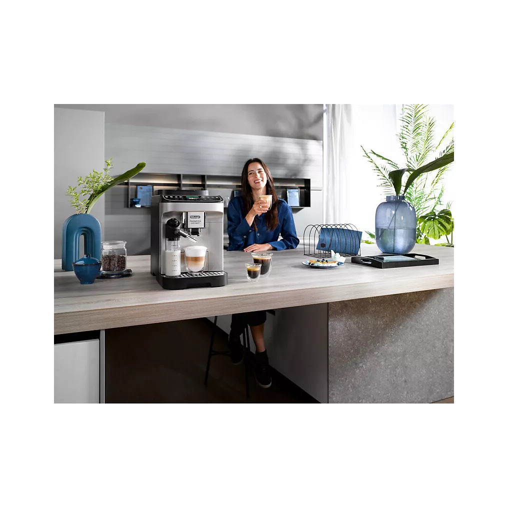 Expresso Broyeur DELONGHI ECAM310.80.SB Magnifica Evo Next Argent – Image 4