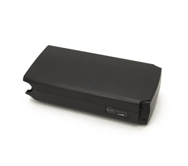 Batterie de vélo Gazelle Panasonic 36V 8.8Ah argentée