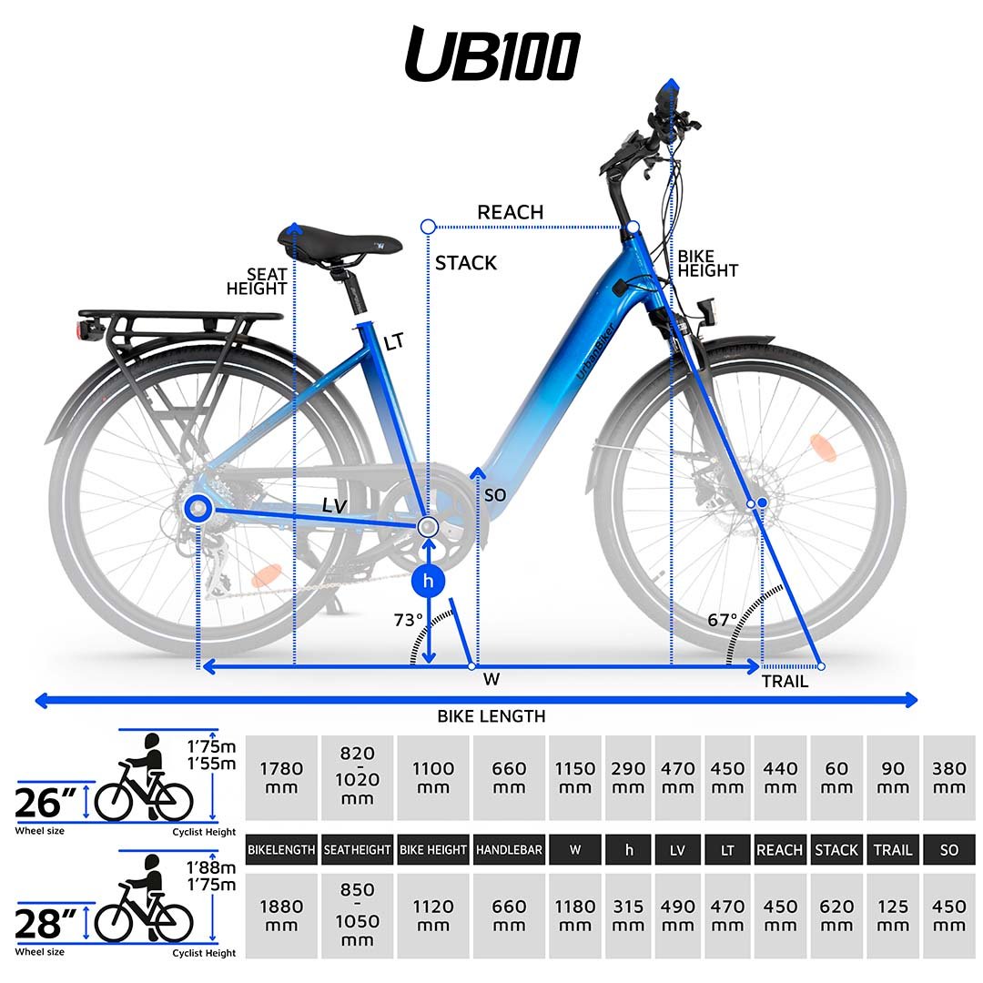 VAE de ville UrbanBiker UB100B – Image 8