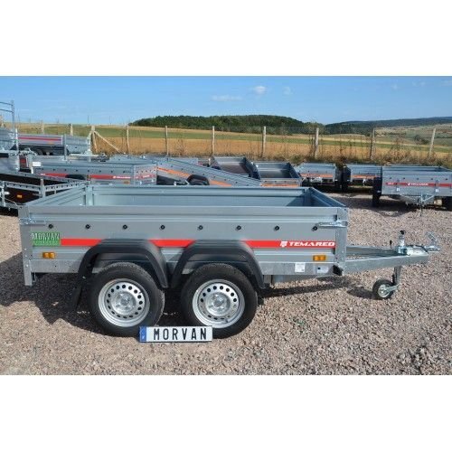Temared galva basculante double essieux 750KG