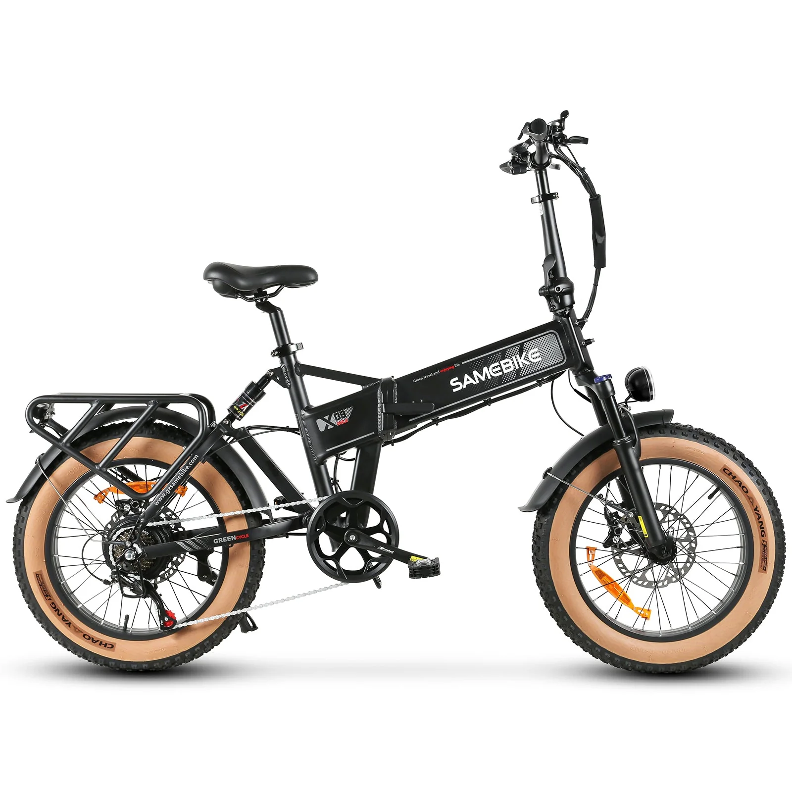VTT électrique SAMEBIKE XWLX09-II 1000W à Pneus Larges – Image 5
