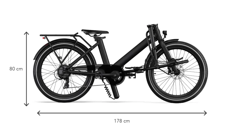 Vélo pliant électrique Eovolt Evening – Image 2