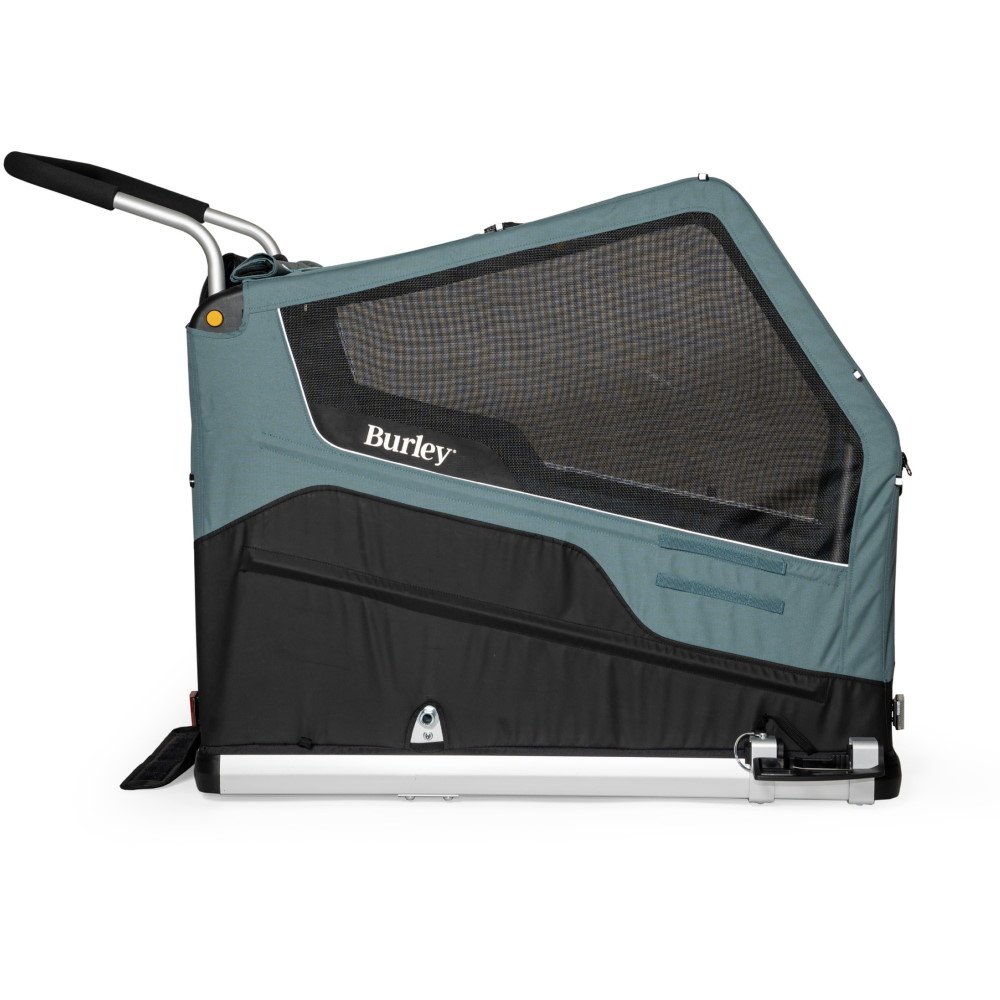 Remorque vélo pour chien Burley Bark Ranger XL - noir/turquoise mat – Image 7