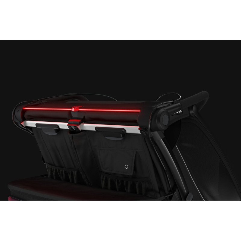 Remorque bébé vélo Thule pour 2 Enfants - Chariot Sport 2 Double - noir – Image 10