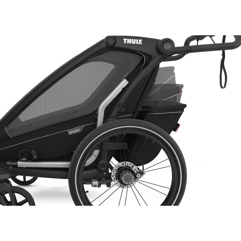 Remorque bébé vélo Thule pour 2 Enfants - Chariot Sport 2 Double - noir – Image 9