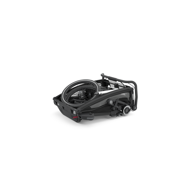 Remorque bébé vélo Thule pour 2 Enfants - Chariot Sport 2 Double - noir – Image 8