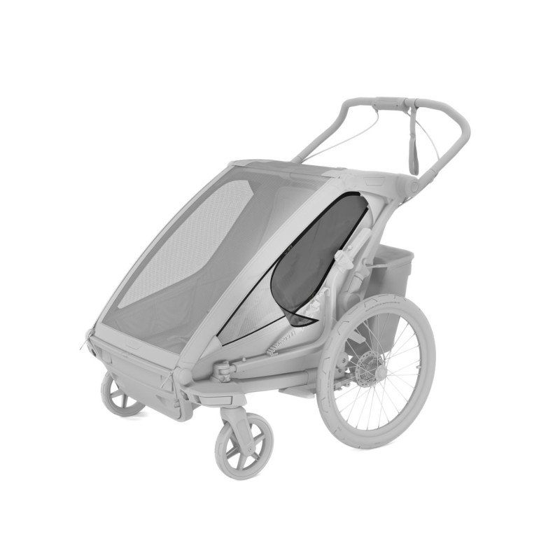 Remorque bébé vélo Thule pour 2 Enfants - Chariot Sport 2 Double - noir – Image 3