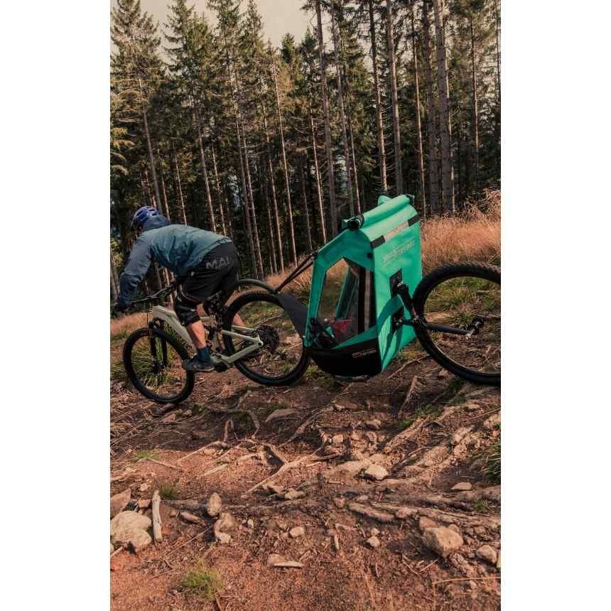 Remorque vélo charge 200 kg - Singletrailer II Sport - caribbean green – Image 6
